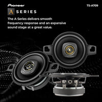 Thumbnail for Pioneer TS-A709 2-3/4” 2-Way 450 Watt Power Coaxial Speaker with a 16mm Tweeter