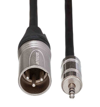 Thumbnail for Hosa MMX-015, 3.5 mm TRS to Neutrik XLR3M Microphone Cable - 15 Feet