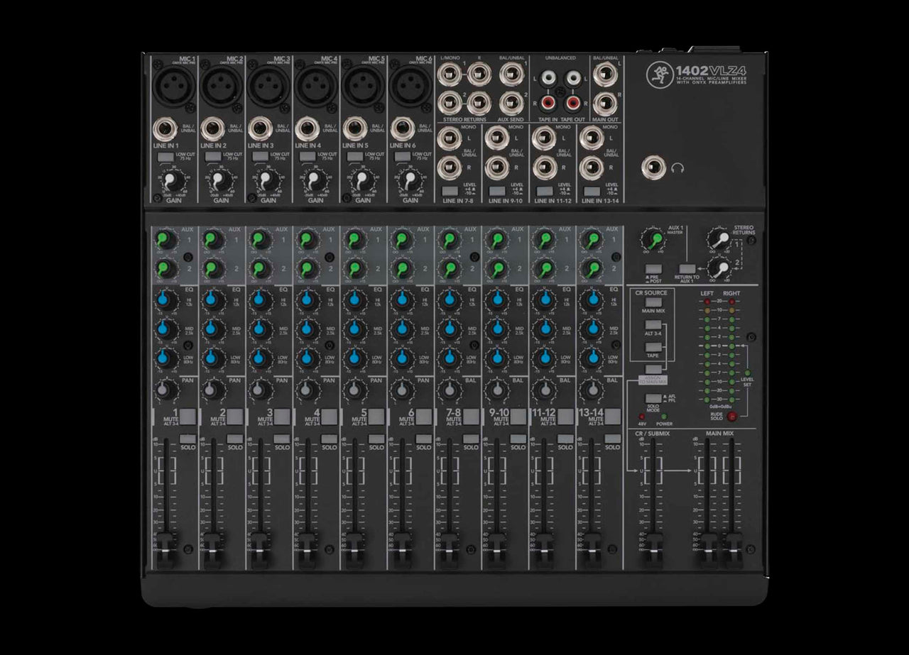 Mackie 1402VLZ4 14-channel Compact Mixer