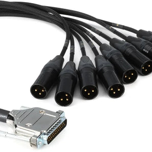 Mogami GOLD-DB25-XLRM-02 8-channel Analog Snake - 2 feet