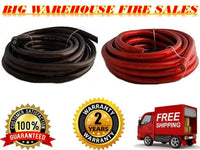 Thumbnail for 100 FEET PREMIUM 0 GAUGE BLACK & RED POWER + GROUND WIRE CABLE 1/0 GAU CAR AUDIO