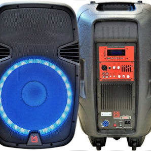 Mr. Dj USA PBX2690LB 15-Inch 3500 Watts Bass Amplifier Cabinet PA DJ PRO Speaker