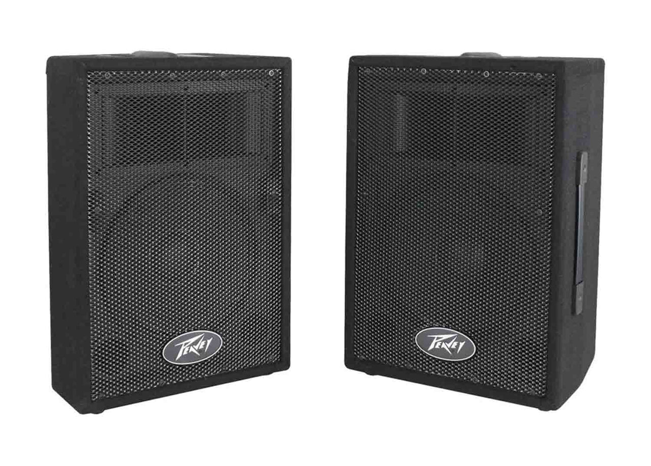 Peavey PVi DJ package with All in One Powered Mixer and pair of Passive Two-Way PA Speaker