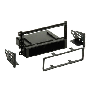 Metra 99-7008 Single-DIN Car Stereo Dash Kit - Compatible Fits for Mitsubishi Outlander 2003-2006
