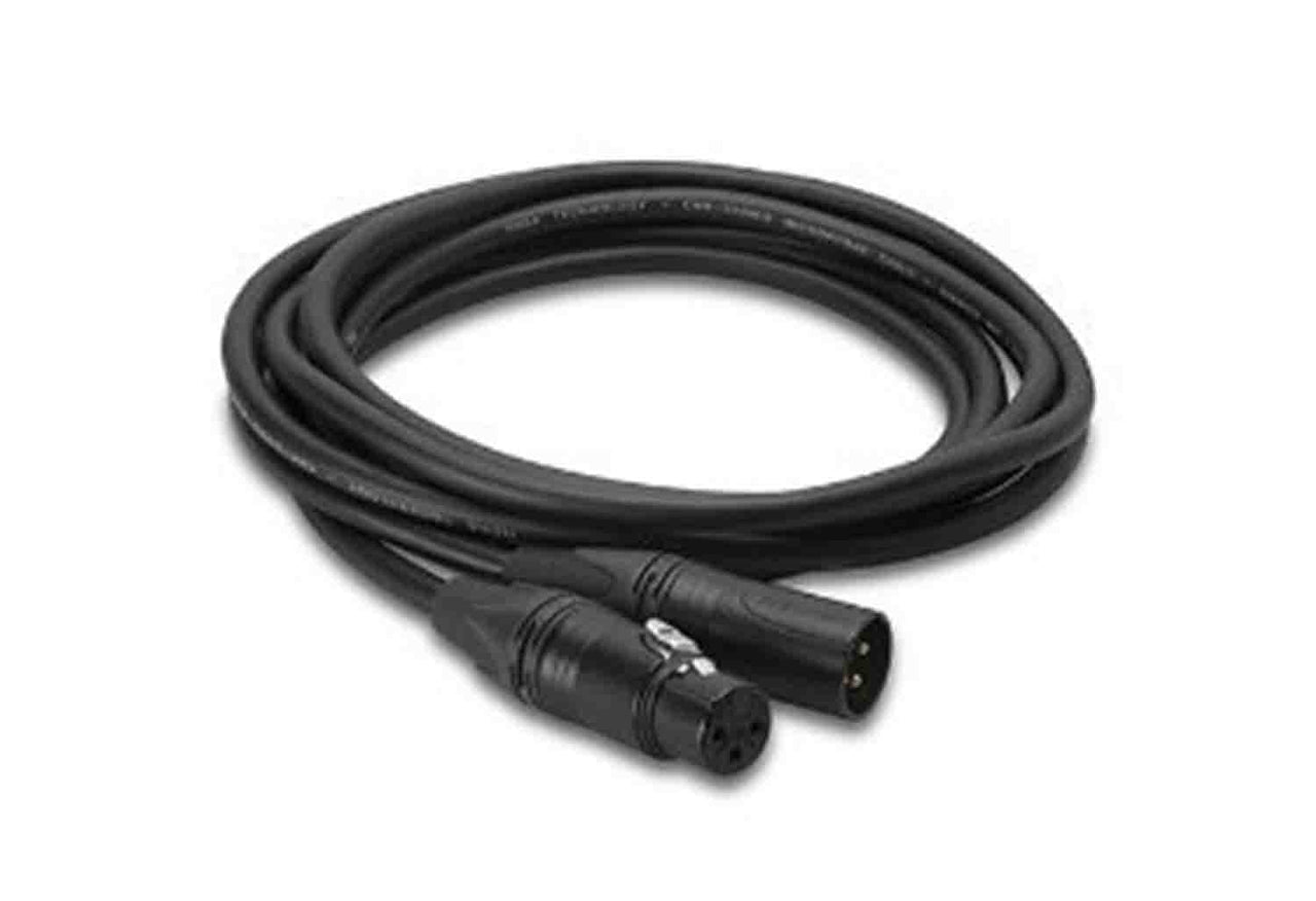 Hosa CMK-015AU, Neutrik XLR3F to XLR3M Edge Microphone Cable - 15 Feet