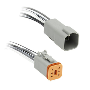 PowerSports 76-0600 6-Way Waterproof Connector - Universal