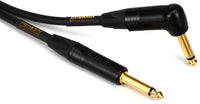 Thumbnail for Mogami GOLD INSTRUMENT-03R Straight to Right Angle Instrument Cable - 3 foot