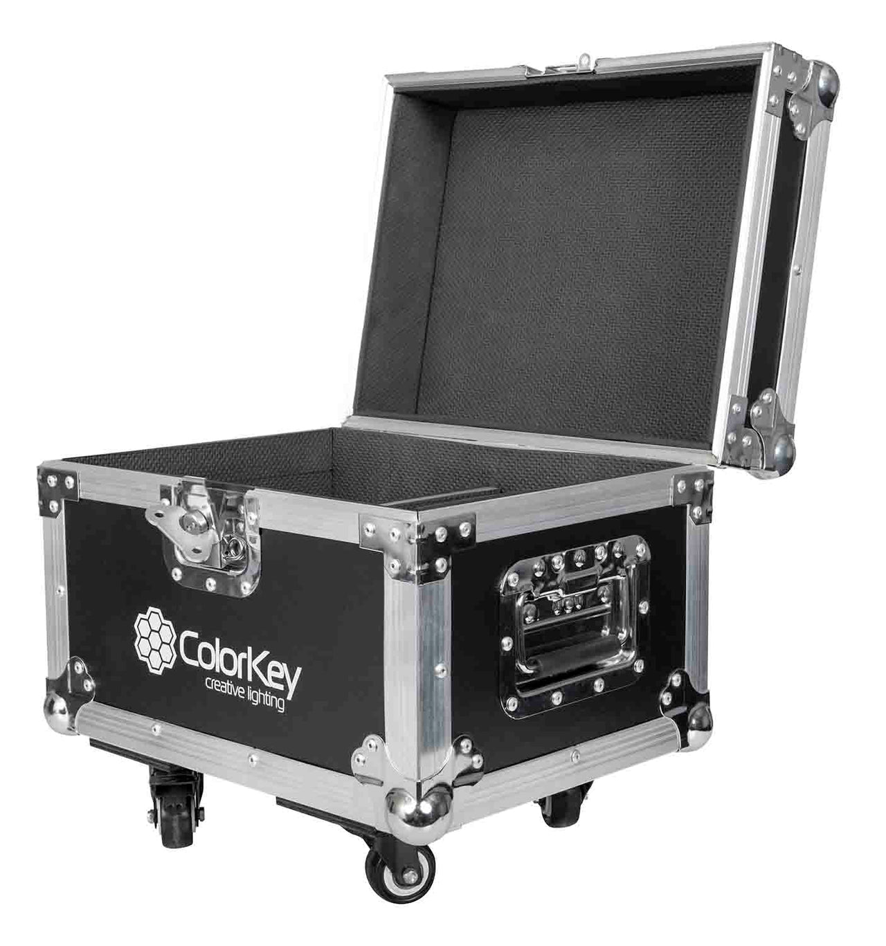 Colorkey CKU-7703-KIT Cold Spark Machine Bundle 2 Dazzlers with Road Case - White