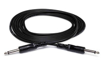 Thumbnail for Hosa CPP-110 Unbalanced Interconnect Cable, 1/4 in TS to Same - 10 Feet