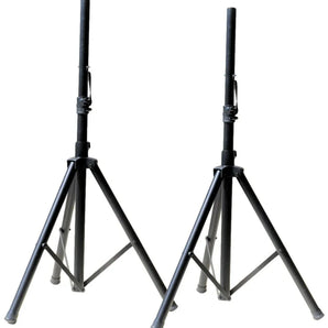 Pair of MR DJ Pro Tripod DJ PA Speaker Stands Adjustable Height Stand