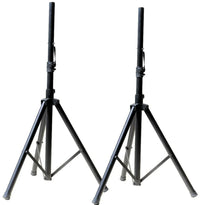 Thumbnail for NEW PAIR OF MR DJ TRIPOD DJ PA SPEAKER STANDS ADJUSTABLE HEIGHT STAND