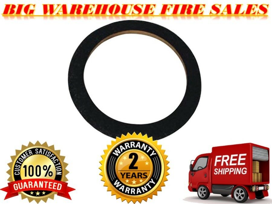 12" Black Carpeted MDF Car Stereo Speaker Woofer Subwoofer Sub Ring Spacer