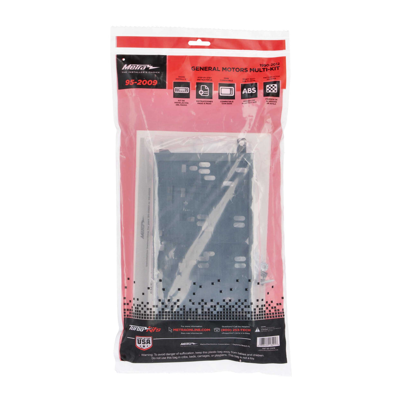 95-2009 Double-DIN Multi Kit Fits GM Suzuki Multi-Kit 1990-2012 Bundle