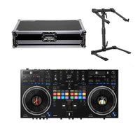 Thumbnail for Pioneer DDJ-REV7, 2-Channel DJ Controller Package with Odyssey Flight Case and Headliner Laptop Stand