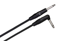 Thumbnail for Hosa HGTR-015R, Straight to Right Angle Pro Guitar Cable - 15 Feet