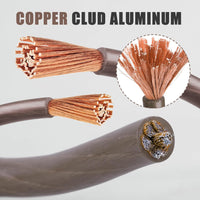 Thumbnail for Absolute P8250BK 8GA 250' Black Power Ground Wire Car Audio Amplifier Marine Cable
