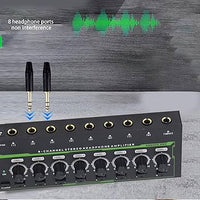 Thumbnail for MR DJ Microamp HA800PRO Ultra-compact 8-channel stereo headphone amplifier