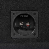 Rockford Fosgate P2-1X12 12" Subwoofer Loaded Enclosure with 800W Peak Power and sleek design.