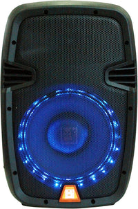 Thumbnail for 2 Mr Dj PBX1859S 10 Inch 2Way Portable Passive Speaker with LED Accent Lighting