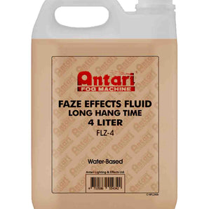 Antari FLZ-4 Premium Water Based Fazer Fluid - 4L Bottle