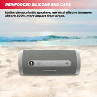 Thumbnail for Cerwin Vega VMGRY Vega Mini Gray Portable Compact Powerhouse Bluetooth Speaker