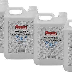 Antari SL-4AN Premium Snow Fluid - 4L Bottle 4 Pack