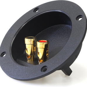 Absolute USA RST-450 4-Inch Round Gold Push Spring Loaded Jacks