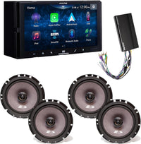 Thumbnail for Alpine iLX-W670 Digital Multimedia 2 Pair SXE-1726S 6.5