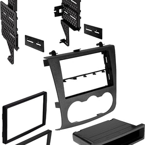 Absolute Package2  Car Stereo Installation Kit Compatible with Nissan Altima Sedan or Coupe 2007-2012 In-Dash Mounting Kit, Antenna, and Harness for Single or Double Din Radio Receivers