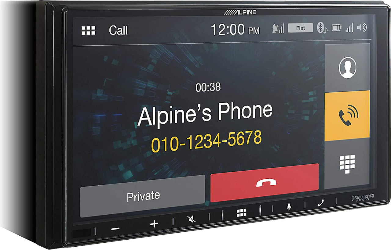 Alpine iLX-W670 7" Mechless Receiver Bluetooth w/Carplay/Android for 1999-2004 Ford F-250/350/450/550