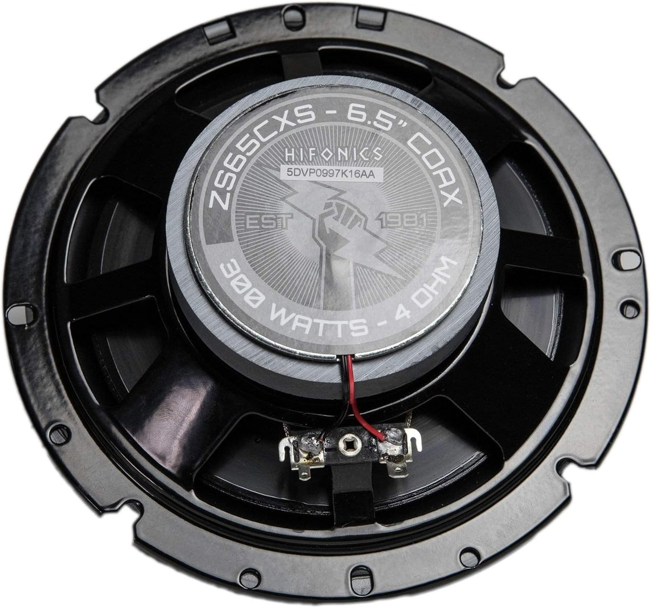 Hifonics ZS65CXS 600W Peak 6.5" Zeus Series 2-Way Coaxial Car Speakers