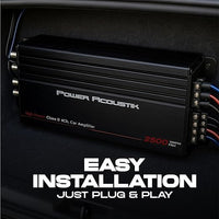 Thumbnail for Power Acoustik MICRO4-2500D 2,500W Class D Compact 4-Channel Car Amplifier