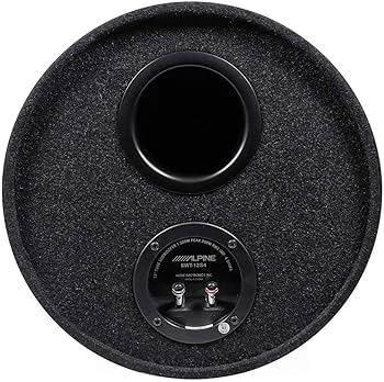 Alpine SWT-12S4 1500W Single 12" Sealed Subwoofer Tube