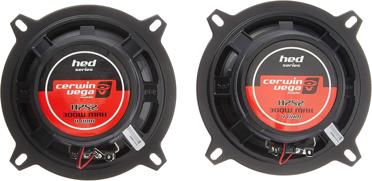 Cerwin Vega H752 5.25" 2-Way 550W Coaxial Speakers