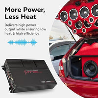 Thumbnail for Precision Power TM4.2000D 2000W Class D Trax Micro 4-Channel Micro Car Amplifier