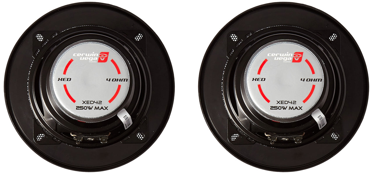 Cerwin Vega XED42 XED Series 4" 2-Way Coaxial Speakers