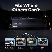 Thumbnail for Power Acoustik RZ4-2000DSP 2000W 4-Channel Max Amplifier