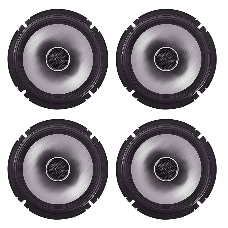 2 Alpine S2-S65 + Front or Rear Speaker Adapters + Harness FIT Honda Acura Vehicles