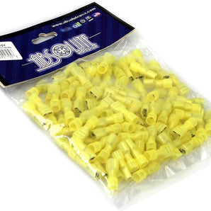 Absolute FQD1210Y 12/10 Gauge Nylon Fully Insulated Female Quick Disconnects Yellow