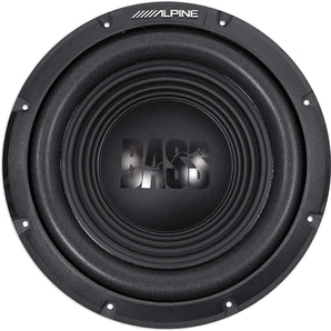2 Alpine W12S4 12" Bass Subwoofer <br/>BassLine Series 12" 750W Max (250W RMS) 4-ohm Bass Subwoofer