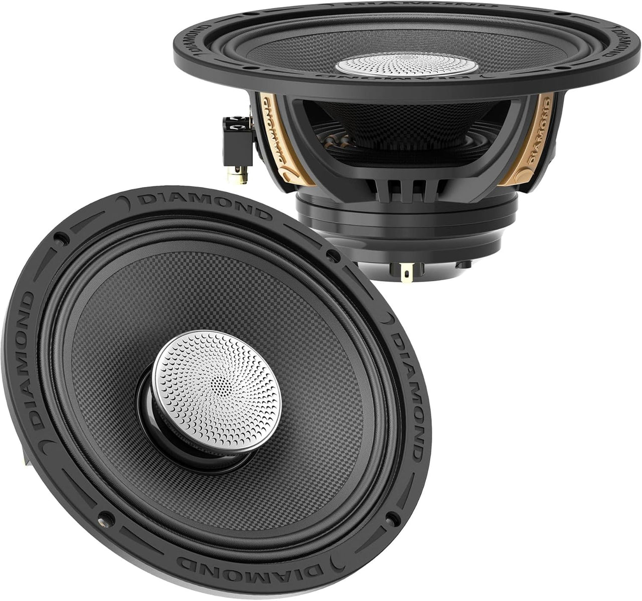 Diamond Audio MS82NEO2 NEO Series 8" 400W 2-Way 2Ω Coaxial Speakers