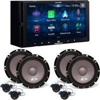 Thumbnail for Alpine iLX-W670 Digital Multimedia Receiver & 2 Pair  SXE-1751S 6.5