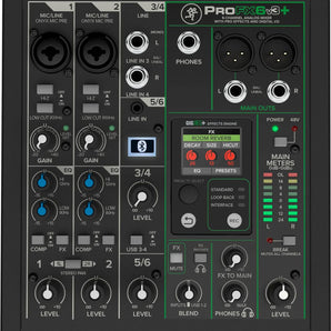 Mackie ProFXv3 6-Channel Professional Effects Mixer with USB + Software