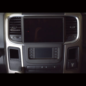 Metra 108-CH2B Double-DIN Car Stereo Dash Kit - Compatible Fits for RAM 1500 / 2500 / 3500 /4500 / 5500 2013-2017