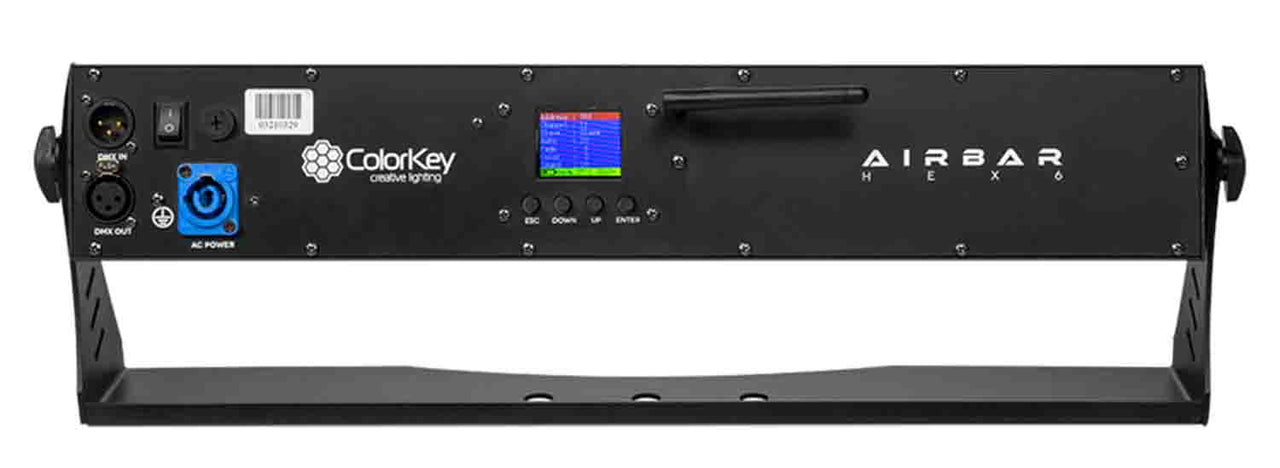 Colorkey CKU-7070 AirBar Uplight HEX 6 Wireless LED Bar with Rechargeable Battery