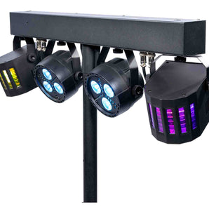 ColorKey CKU-3020 PartyBar GO Battery Powered Lighting Bundle