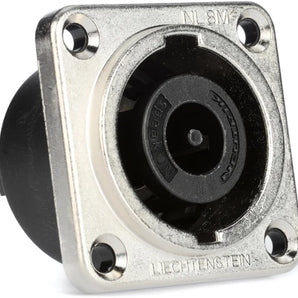 Neutrik NL8MPRXX SpeakON 8-pole Male Panel-mount Connector