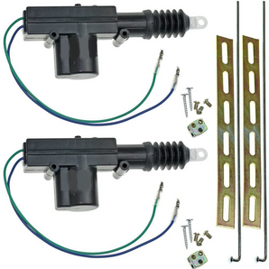 Power door lock actuator for 12V car auto motor, heavy duty with two wires for easy installation.