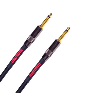 Mogami OD GTR 03 Overdrive Guitar Instrument Cable 1/4" Ts Male Plugs Gold Contacts Straight Connectors - 3 Foot
