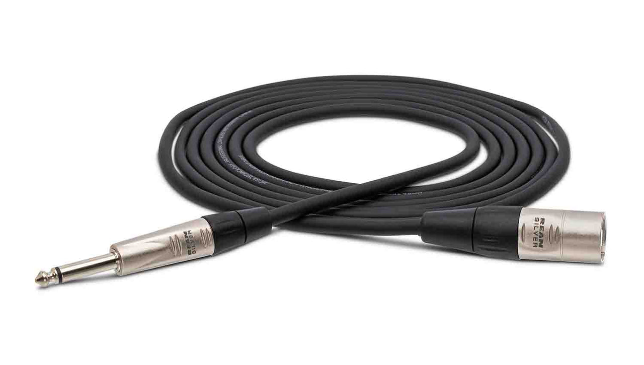 Hosa HPX-0, Unbalanced ¼-Inch TS Male to 3-Pin XLR Male Audio Cable